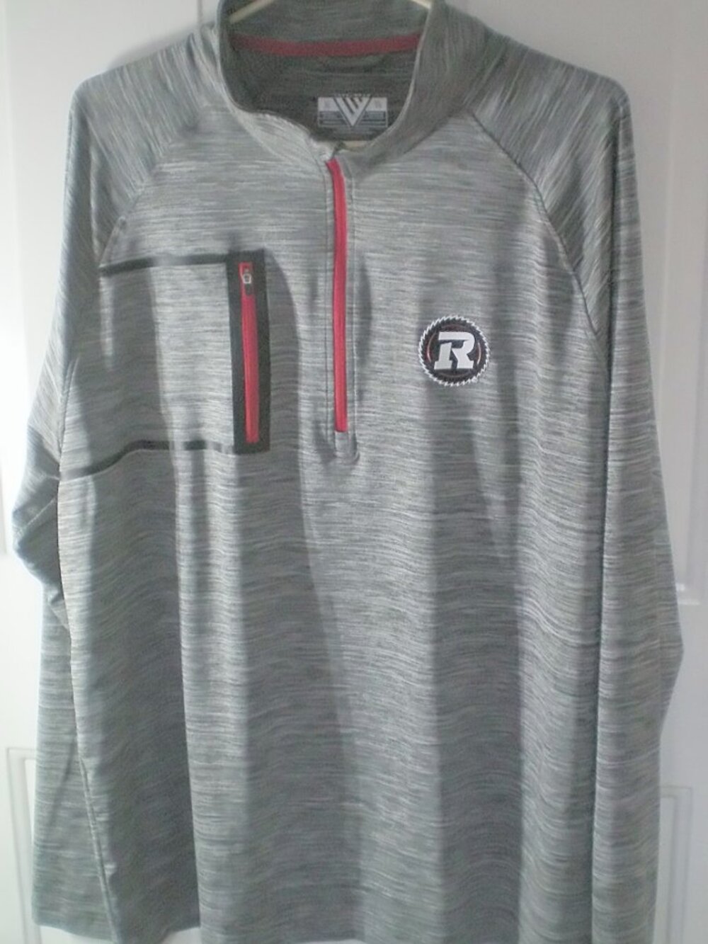 Ottawa Redblacks Long Sleeve Mock Turtleneck Size XL